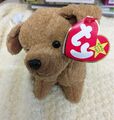 TY Beanie Babies Tuffy The Terrier 1996 mit Etikett