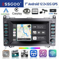 Für Mercedes W169 W245 639 906 VW Crafter DAB+ Android 12 Autoradio Navi Carplay