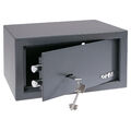 HMF Safe Möbeltresor Doppelbartschloss Hotelsafe Geldsafe Geldschrank Minisafe