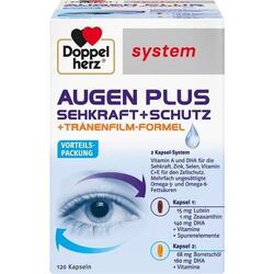 DOPPELHERZ Augen plus Sehkraft+Schutz system Kaps., 120 St PZN 06560987