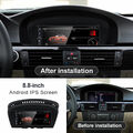 Für BMW E60 E61 E90 E91 CCC GPS Navi Android 13 Autoradio CarPlay AUX WiFi USB