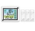 LCD Funk-Wetterstation Thermometer Hygrometer Digital Weather mit 1/3-Außensenor