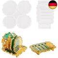 HONZUEN Silikonform Untersetzer, Unregelmäßig Silikonformen Epoxidharz Set DIY A