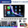 32G Für Audi A4 8E 8H B6 B7 2000-2009 Carplay Android 13 Autoradio GPS Navi +KAM