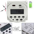 Zeitschaltuhr DC/AC 12V 16A LCD Digital-Display Programmierbar Timer OVP Neu