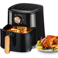 Heißluftfritteuse XXL Digitale Air Fryer 1800W Fritteusen Heißluft Ofen Friteuse