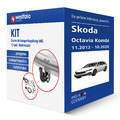 Westfalia KIT für SKODA Octavia Kombi III Typ 5E5 Anhängerkupplung inkl. eSatz