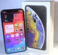 Apple iPhone XS A2097 - 64GB - Space Grau IOS 18.2! Top-Zustand!