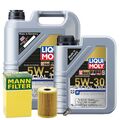 Motoröl 5W30 LIQUI MOLY Special Tec F 6L+MANN Ölfilter+Ölablassschraube