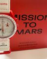 OMEGA X SWATCH MOONSWATCH MISSION TO MARS  SPEEDMASTER Bioceramic New ☄️