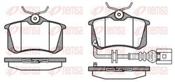 REMSA Bremsbelagsatz, Scheibenbremse 0263.41 für VW SKODA AUDI SEAT