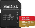 Sandisk Extreme 128GB Micro SD V30 Karte 200MB/s für GoPro Hero 12 11 10 9 8 Max