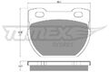 TOMEX Brakes Bremsbelagsatz, Scheibenbremse TX 19-24 für LAND ROVER