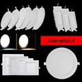 LED Einbaustrahler Einbauleuchte Flach Deckenleuchte Einbau Spotlampe Rund Eckig