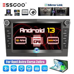 Autoradio 32G Android 13 Carplay GPS NAV Kamera Für Opel Astra H Corsa C/D Combo