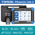 TOPDON Phoenix Lite 2 Profi Auto Diagnosegerät KFZ OBD2 Scanner ECU Codierung DE