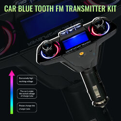 KFZ Auto FM Transmitter MP3 USB SD MMC Slot Musik Ladegerät Player Bluetooth✔
