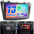 4+64G Android 13 Autoradio Für Mazda 3 BL 2010-2013 Mit GPS Navi WiFi FM RDS BT