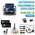 Für Citroen C4 2004-2009 Android 13 Autoradio 9.7 Inch GPS Navi BT WIFI SWC 64G