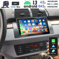 DAB+ 4+64G Für BMW 5er E39 X5 E53 E38 Android 13 Carplay Autoradio GPS NAVI WIFI