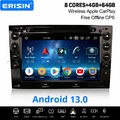 64GB Android 13 DAB+ Autoradio Renault Megane Ⅱ Navi DSP CarPlay DVD Wifi 8-Kern