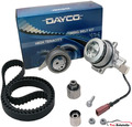 DAYCO Zahnriemensatz + Wasserpumpe mit Sensor für Audi Seat Skoda VW 1.6 2.0 TDI