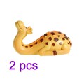  2 Stück selbstklebende Haken zum Aufhängen, Giraffenform, Wandhaken, robuste