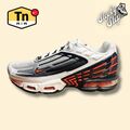 Nike Air Max Plus 3 TN Gr.38 38,5 Rot Weiß Schwarz Unisex Damen Herren ✅NEU/OVP✅