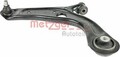 METZGER 58084301 Querlenker Vorne Links für FIAT Panda Schrägheck (312, 319)