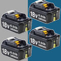 2X 6,0Ah Akku Für Makita 18V 8,0Ah BL1860 BL1850 BL1830 LXT400 Batterie/Akku NEU