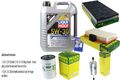 INSPEKTIONSKIT FILTER LIQUI MOLY ÖL 5L 5W-30 für Ford Focus Turnier DNW 1.6 16V