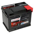 Autobatterie 60Ah F1 DiVine Energy +30% mehr Startleistung Starterbatterie