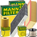 MANN FILTER INSPEKTIONSPAKET passend für FORD C-MAX DM2 KUGA 1 / 2.0 TDCI