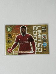 PANINI ADRENALYN XL FIFA 365 2021 GEORGINIO WIJNALDUM LIMITED EDITION