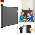 PVC Türschutzgitter Treppenschutzgitter Treppenschutz Rollo Türgitter Schwarz DE