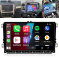 9" Android12 CarPlay Radio GPS Navi RDS Für VW Golf 5 6 Polo 6R Tiguan Touran T5