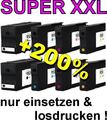 8 x Patronen für HP OfficeJet Pro 8100 8600 8610 8630 / 950XL 951XL Tinte m.CHIP