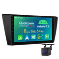 9" Autoradio Android 13 8Core 6+64 GPS NAVI BT Für BMW 3er E90 E91 E92 318i 320d