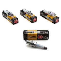4x NGK Zündkerze V-Line 37 5773 PFR6Q für VW GOLF IV PASSAT B5 B5.5 AUDI A3 8L