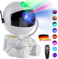 Astronaut Projektor Sternenhimmel LED Lampen Galaxy Nebula Nachtlicht Kinder