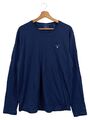 GANT Herren Pullover M Blau Baumwolle