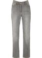 Thermo-Jeans mit Push-up-Effekt und Bequembund Gr. 36 Grau Denim Damen-Hose Neu