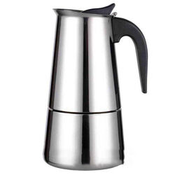 Edelstahl Espressokocher Espresso Maker Espressokanne Kaffeekanne 300/450/600ML