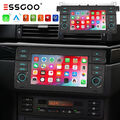 Android 13 Apple Carplay Autoradio GPS RDS Navi WiFi FM Für BMW 3er E46 M3 Rover