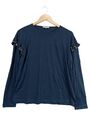 TOMMY HILFIGER Longsleeve Damen Gr. DE 38 blau Casual-Look