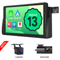 DVR+CAM+9" IPS Android 13 Auto Autoradio GPS Navi Navigation CarPlay für BMW E46