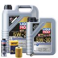 Motoröl 5W30 LIQUI MOLY Special F 6L+HENGST Ölfilter+Spülung+Ölablassschraube