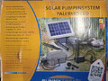 Esotec Palermo LED 101775 Solar-Pumpenset Teichpumpe Wasserspiel 330 l/h   