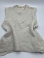 Designers Remix Verona Knit Vest Gr. S in Creme aus Wolle/Alpaka 