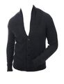 Balldiri Premium Kaschmir Herren Strickjacke mit Schalkragen 6-fädig